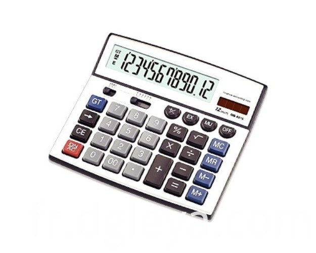 Big Electronic Calculator à 12 chiffres 12-digit Big Electronic Calculator